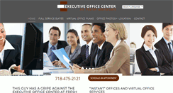 Desktop Screenshot of executiveofficefm.com